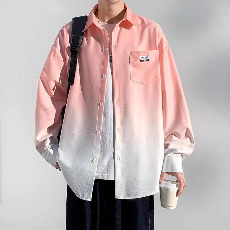 Muška košulja s kratkim rukavima u američkom stilu, lagana za ljeto, retro streetwear, slobodan kroj.