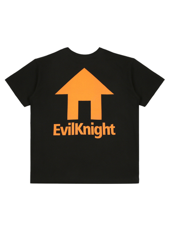 EK House logo, 320 g teška pamuk, američka majica s kratkim rukavima, ležernog kroja, okrugli izrez, muškarcima
