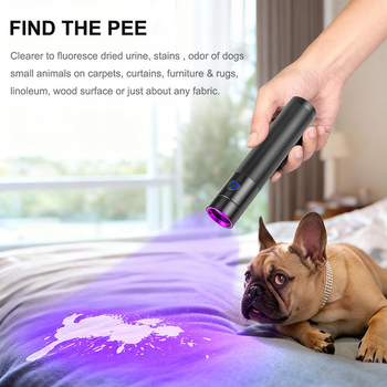 Lanternă UV365 cu lumină neagră și laser roșu pentru detectarea animalelor de companie, verificarea bancnotelor împotriva falsificării și evaluarea antichităților