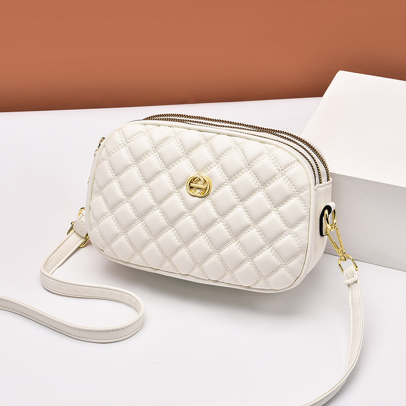 2024 ljeto, korejski stil, dijamantno šivana mini kvadratna torbica za žene – crossbody torba za mobitel