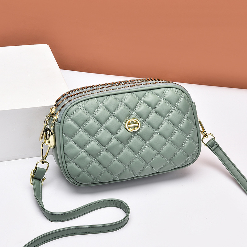 2024 ljeto, korejski stil, dijamantno šivana mini kvadratna torbica za žene – crossbody torba za mobitel