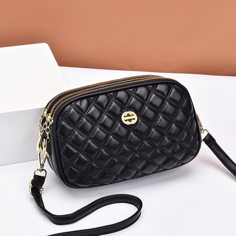 2024 ljeto, korejski stil, dijamantno šivana mini kvadratna torbica za žene – crossbody torba za mobitel