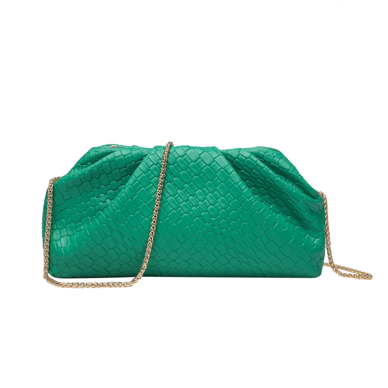 Ženska torba u oblaku, mala crossbody ili clutch torba, PU koža, magnetsko zatvaranje, unutarnji džep sa zipom i džep za telefon