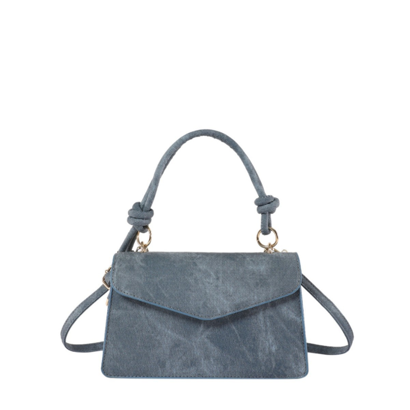 2025 nova ženska torbica u korejskom stilu, jednobojna, retro minimalistički dizajn, mala kvadratna crossbody torba