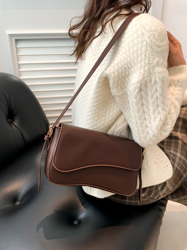 Ženska europsko-američka retro podlaktna torbica, luksuzna mala kvadratna torba za ramena i crossbody