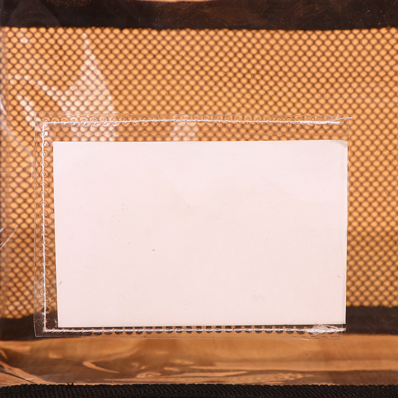 Prozirna PVC torba za ruku s velikim kapacitetom, mrežasti organizator za igračke i odjeću