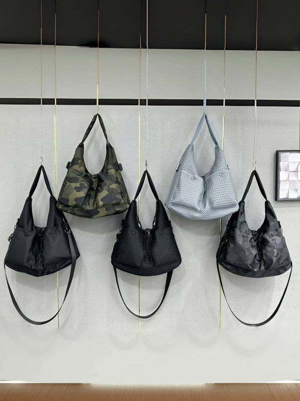 Nylon torba za rame velike kapacitete, s više džepova, ženski casual stil korejskog dizajna