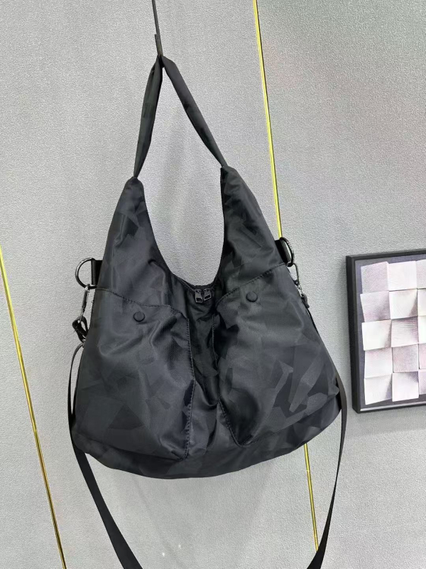 Nylon torba za rame velike kapacitete, s više džepova, ženski casual stil korejskog dizajna