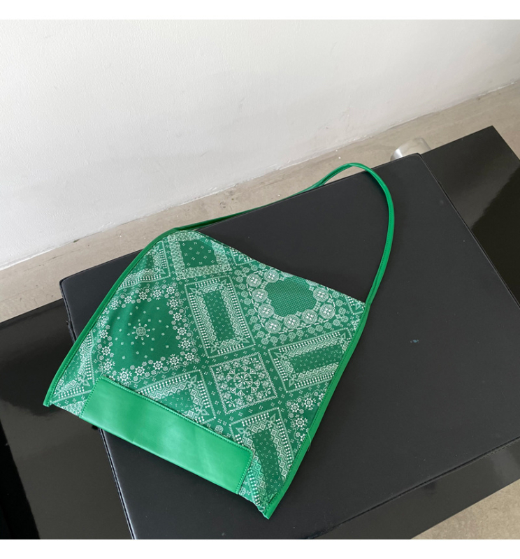 Korejski stil, platnena torba s Paisley otiskom, etnički dizajn, velika kapaciteta, ženska torba za rame i crossbody