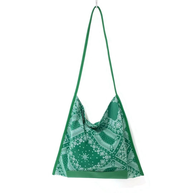 Korejski stil, platnena torba s Paisley otiskom, etnički dizajn, velika kapaciteta, ženska torba za rame i crossbody