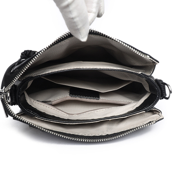 Torba od prave kože sa smiješnim licem, biker stil, korejski stil, mala crossbody torbica za rame, prva sloj teleće kože, ženska torba, 2026