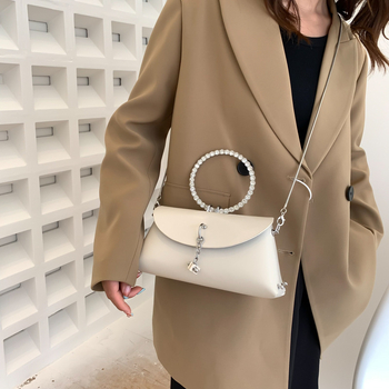 Niche dizajn dijamantima posvećena torba s kružnom ručkom i lančanim remenom – ženska crossbody torba, 2025