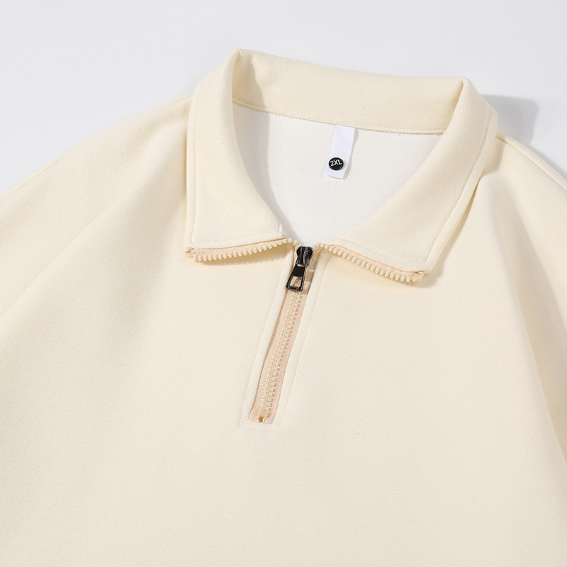 Muška jesen-zimska polo jakna, slobodnog kroja, stojeći ovratnik, flis podstava, teška, američki stil