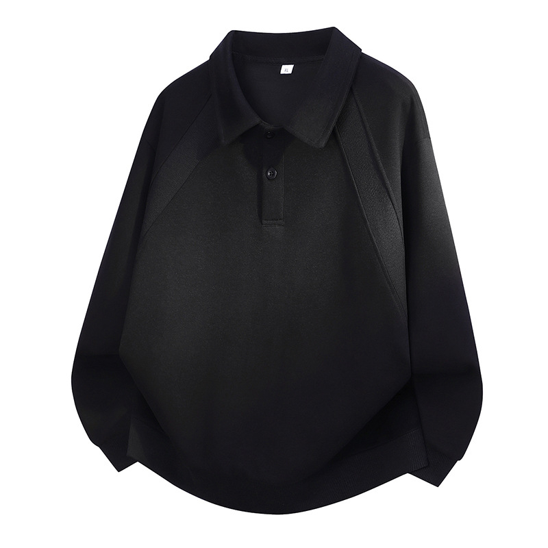 L-8XL Ανδρικό φούτερ με κουκούλα από corduroy, V-λαιμόκοψη, casual στυλ για άνοιξη/φθινόπωρο