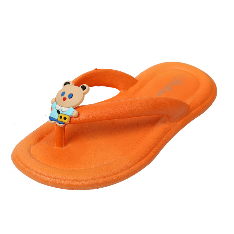 Rajzfilmszínű gyerek flip-flopok, cukorka színűek, puha talppal, csúszásmentes, légáteresztők a strandhoz