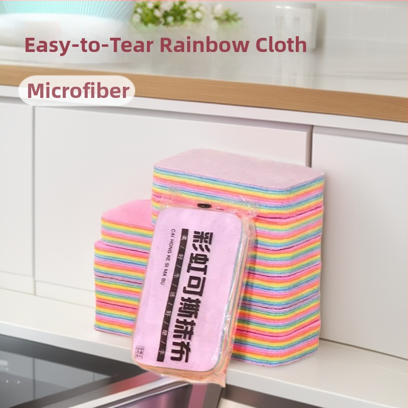 Višeslojna microfiber krpa za posuđe, vrlo upijajuća, bez dlačica, za uklanjanje masnih mrlja