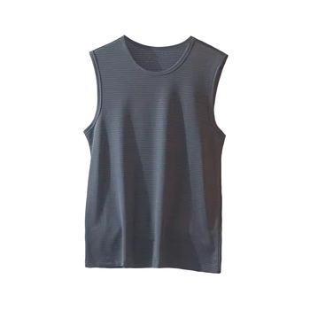 Muški bez rukava top od ice silk za ljeta, lagan, prozračan, mrežasti materijal, brzo suši, udoban kroj
