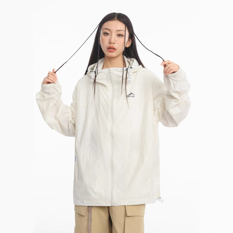 UPF50+ kapuljačasta jakna od Ice Silk za muškarce, lagana ljetna, brzo sušeća za vanjske sportove