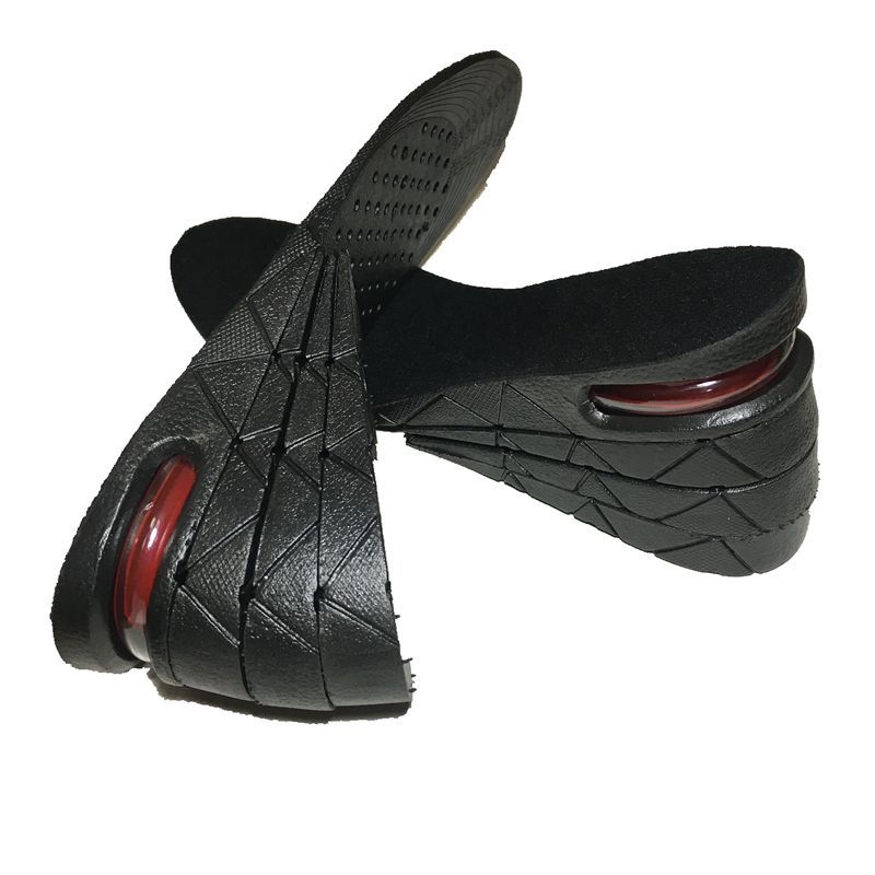 PVC ulošak za povećanje visine s zračnom jastučićem, 1–4 sloja, 3 cm/5 cm/7 cm/9 cm, unisex, EU veličine 34–44, za casual obuću