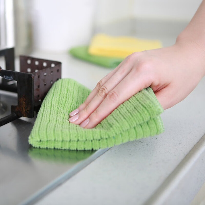 3M SiGao Yi serija mikrofiber krpa za kuhinju – uklanjanje masnoće, pranje posuđa i brisanje prašine