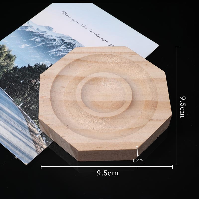 Drveni pladanj za izlaganje nakita, za perle i DIY materijale