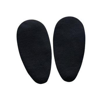 Talpă pentru încălțăminte din piele de miel, cu suport pentru călcâi, respirabilă, pernă de jumătate de mărime, etichetă din piele, mărime personalizabilă