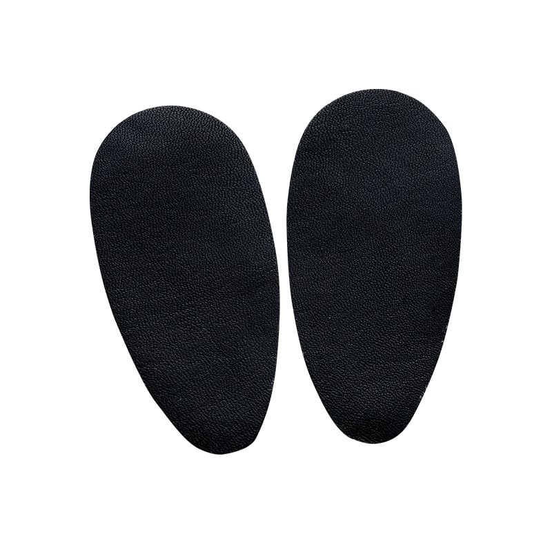 Talpă pentru încălțăminte din piele de miel, cu suport pentru călcâi, respirabilă, pernă de jumătate de mărime, etichetă din piele, mărime personalizabilă