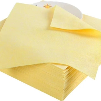 Debljina 3 m loofah spužva za suđe, kuhinjska krpa otporna na masnoće, lako se čisti, žuta poboljšana verzija