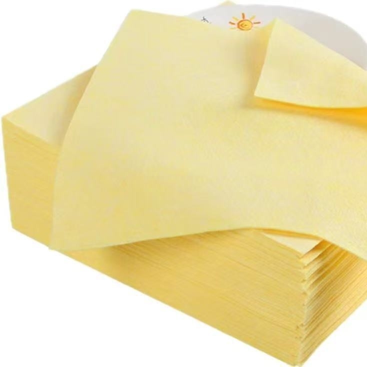 Debljina 3 m loofah spužva za suđe, kuhinjska krpa otporna na masnoće, lako se čisti, žuta poboljšana verzija