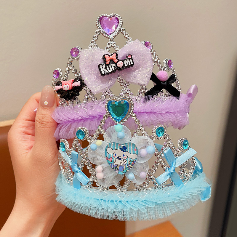 Sanrio My Melody tiara za kosu za djecu — dodatak za kosu princeze