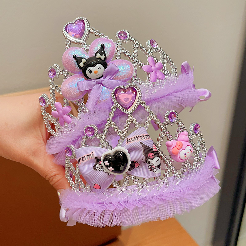 Sanrio My Melody tiara za kosu za djecu — dodatak za kosu princeze
