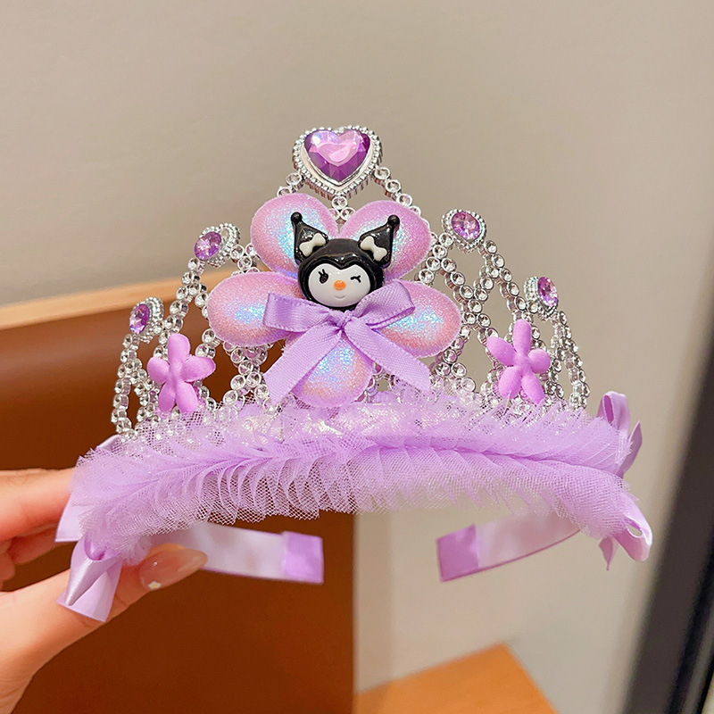 Sanrio My Melody tiara za kosu za djecu — dodatak za kosu princeze