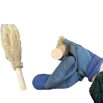 Četka za posuđe s drvenom drškom od grassroot materijala