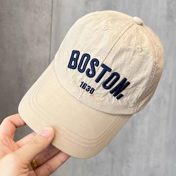 Korejskog stila kapa za djecu, ljetna lagana i brzo sušteća baseball kapa s širokim obrubom, unisex za uzrast 2–10 godina
