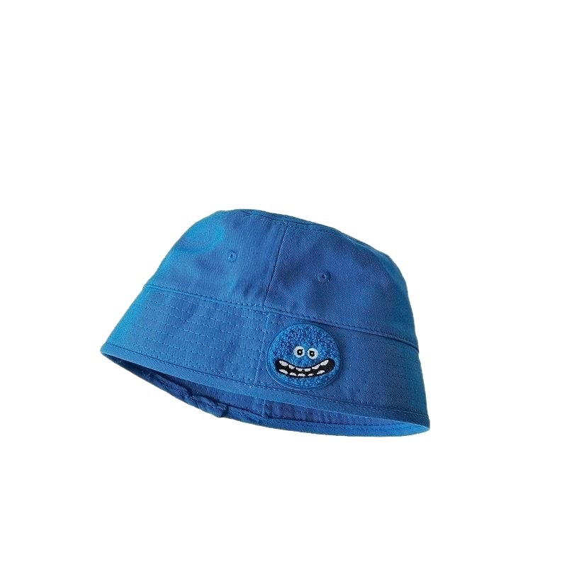 Dječja fisherman's bucket kapa u korejskom stilu, dopamin bombon boje, jednobojna sunčana kapa za outdoor aktivnosti
