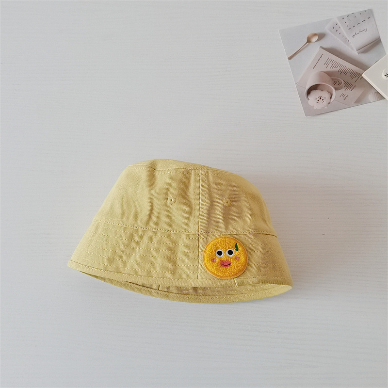 Dječja fisherman's bucket kapa u korejskom stilu, dopamin bombon boje, jednobojna sunčana kapa za outdoor aktivnosti