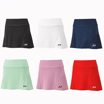 Noua versiune JP pentru femei – uniformă de badminton cu fustă și pantaloni scurți, material Ice Silk, pentru echipa coreeană