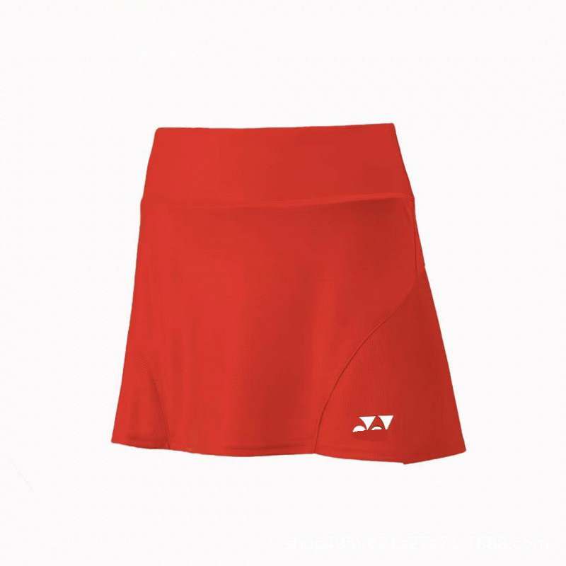 Noua versiune JP pentru femei – uniformă de badminton cu fustă și pantaloni scurți, material Ice Silk, pentru echipa coreeană
