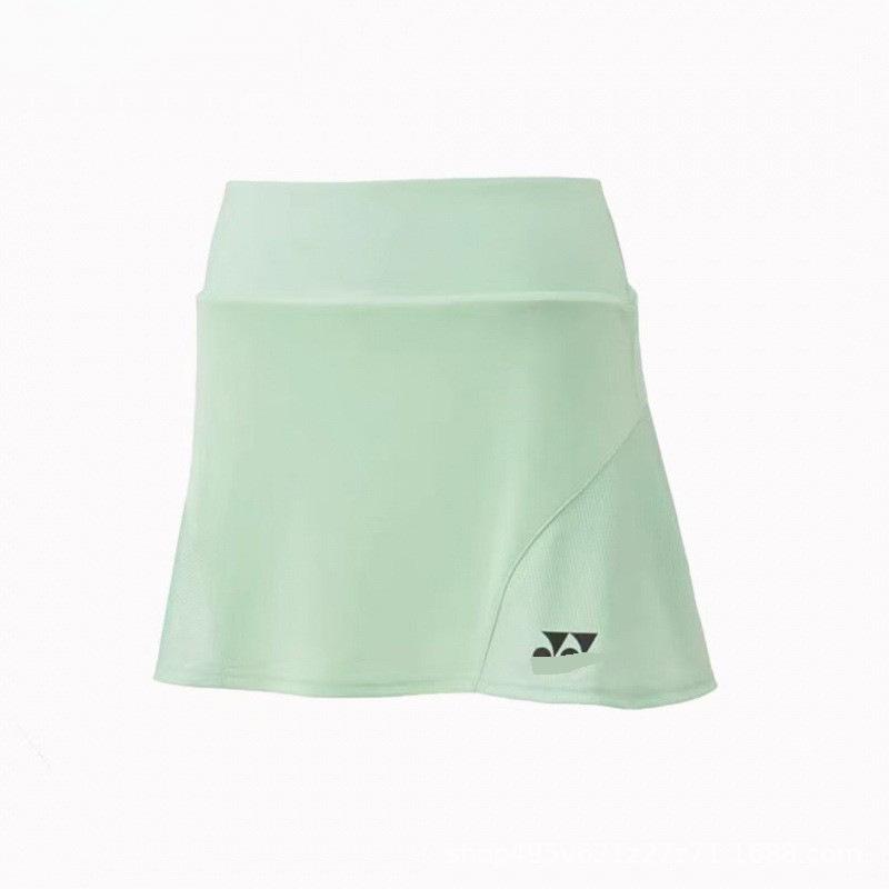 Noua versiune JP pentru femei – uniformă de badminton cu fustă și pantaloni scurți, material Ice Silk, pentru echipa coreeană