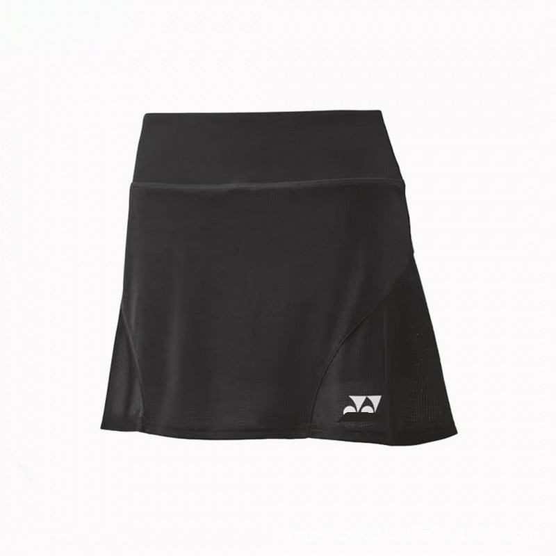 Noua versiune JP pentru femei – uniformă de badminton cu fustă și pantaloni scurți, material Ice Silk, pentru echipa coreeană
