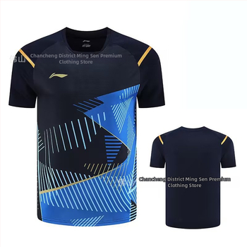23 Li súťažná tréningová súprava na stolný tenis a badminton, priedušná a rýchloschnúca, unisex
