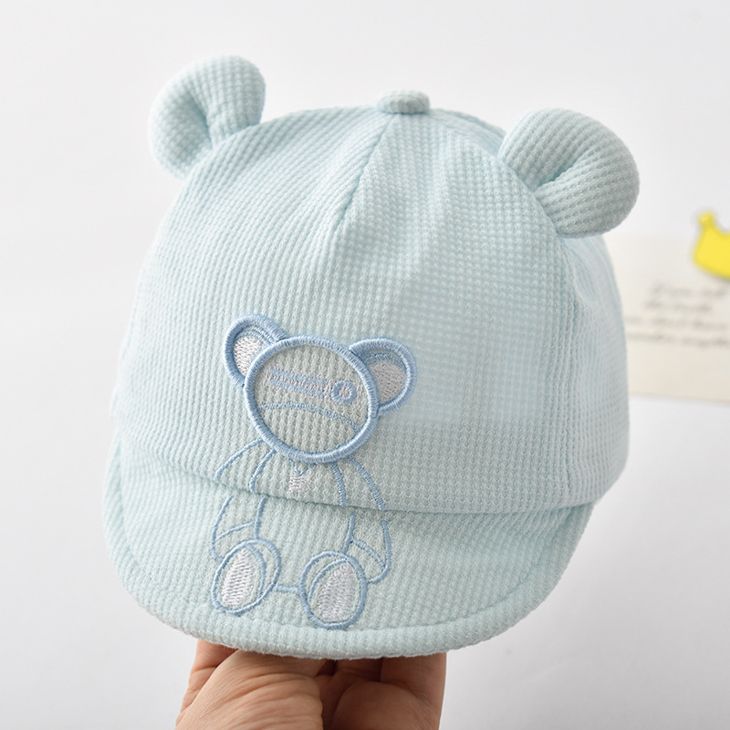 Bejzbol kapica za bebe, unisex, od novorođenčadi do 2 godine, proljeće–jesen, slatka kapa s kratkim šiltom