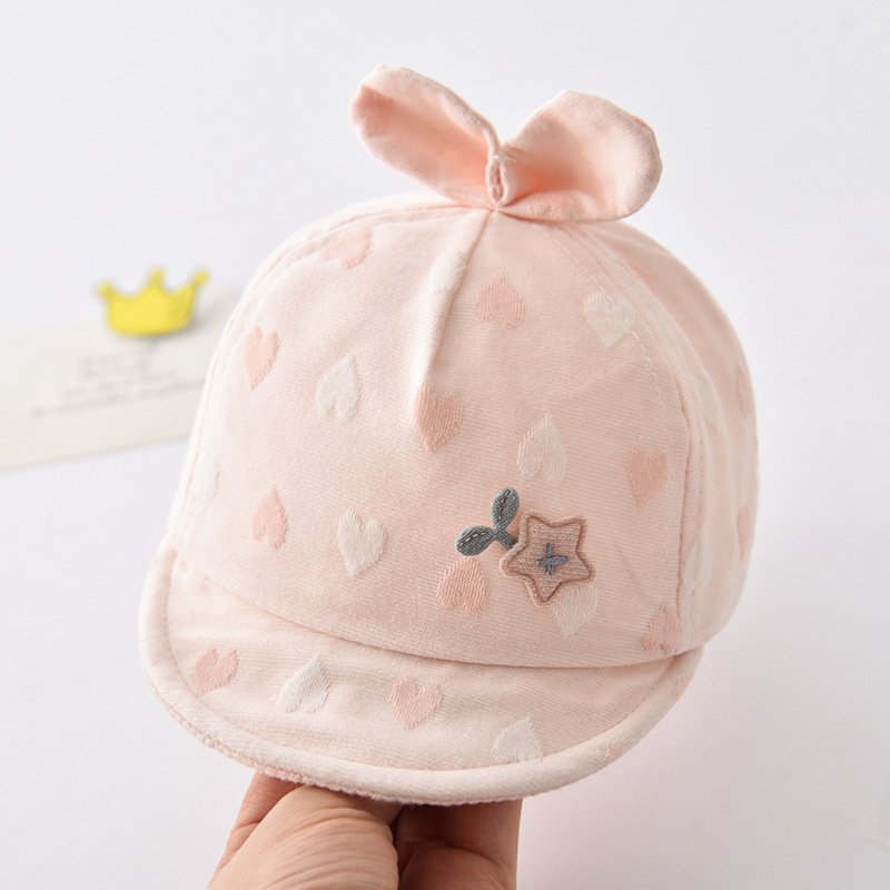 Bejzbol kapica za bebe, unisex, od novorođenčadi do 2 godine, proljeće–jesen, slatka kapa s kratkim šiltom