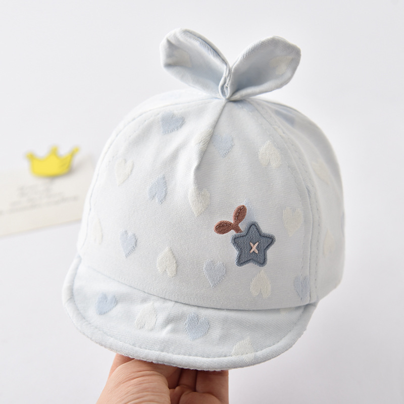 Bejzbol kapica za bebe, unisex, od novorođenčadi do 2 godine, proljeće–jesen, slatka kapa s kratkim šiltom