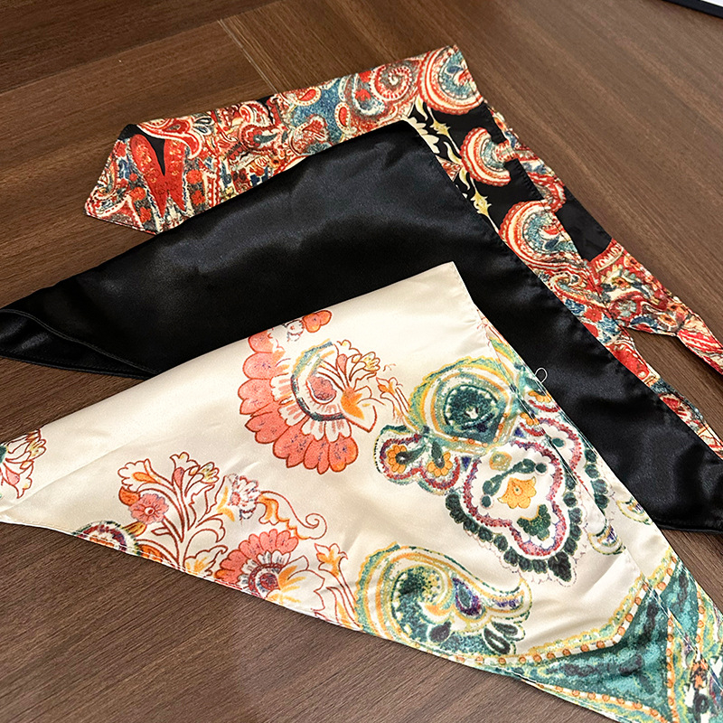 Materijalni pojas za struk s trokutnim šalom, ženski dodatak za haljinu u boho-etničkom stilu