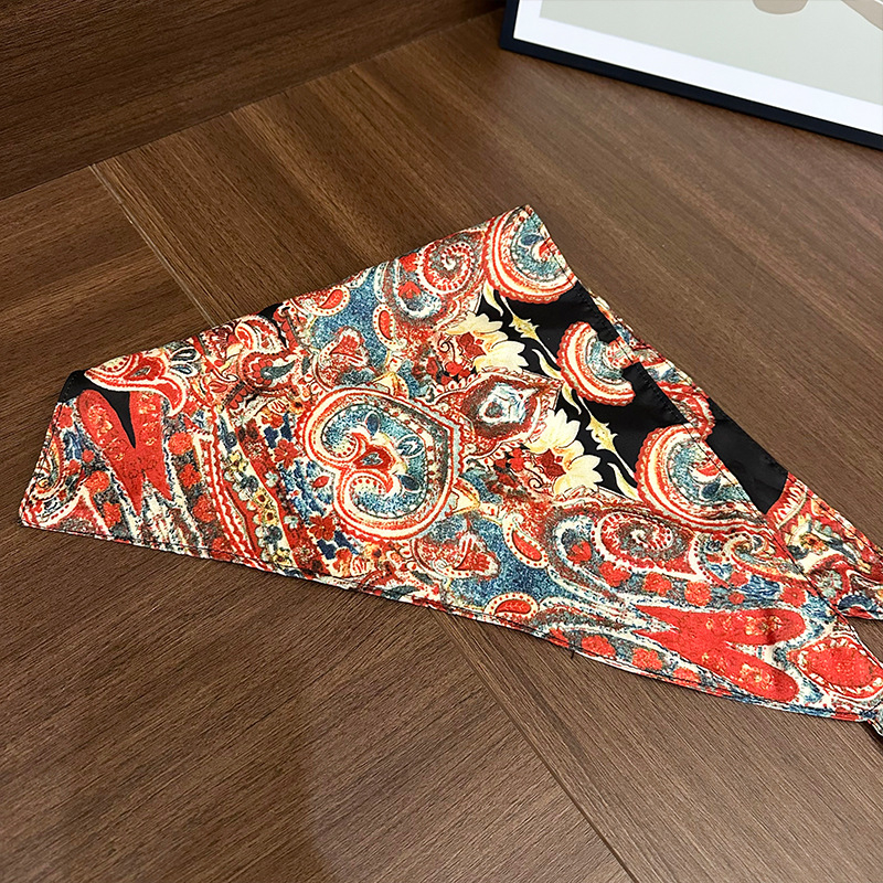 Materijalni pojas za struk s trokutnim šalom, ženski dodatak za haljinu u boho-etničkom stilu