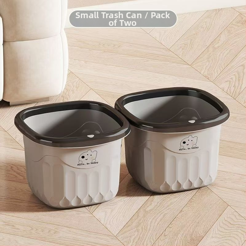 Kućni koš za otpad velike kapacitete, bez poklopca, plastični, za kuhinju, kupaonicu, WC, spavaću sobu, dnevni boravak i ured