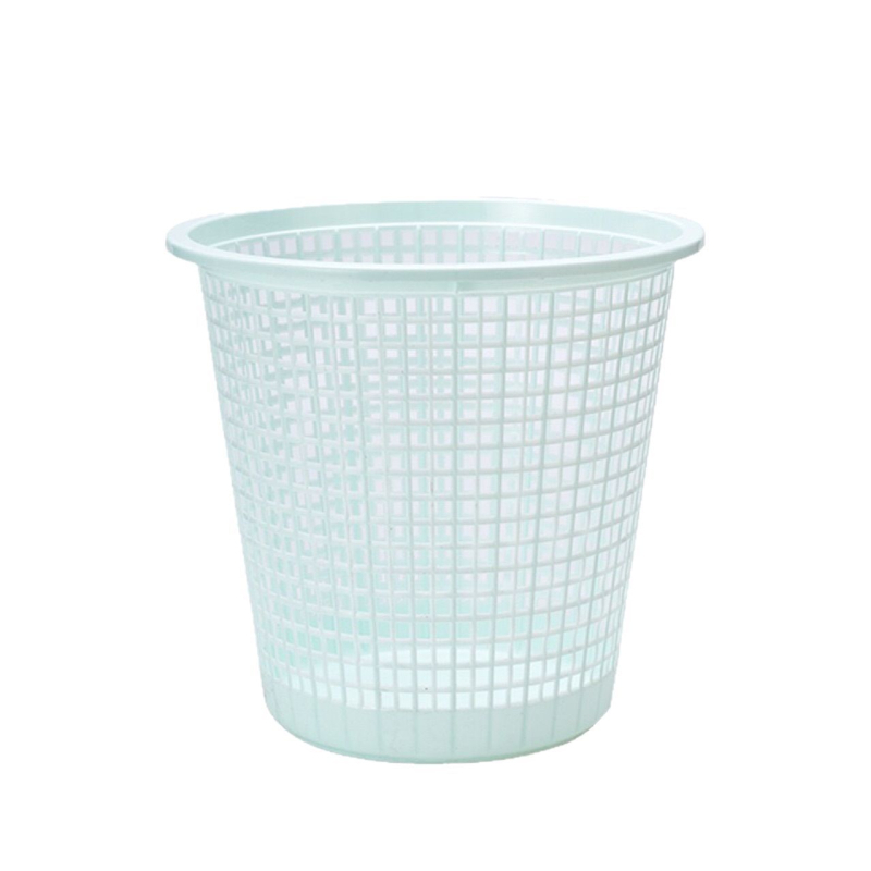 Plastični koš za otpad s perforiranim dizajnom za dnevni boravak i spavaću sobu, skandinavski minimalistički bez poklopca, 5 L