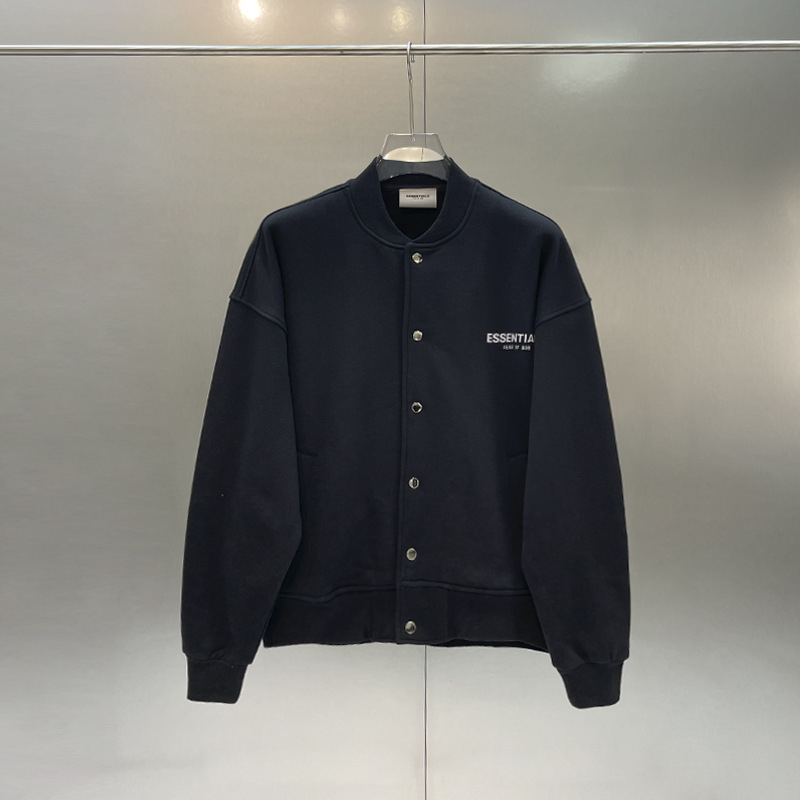 Férfi fleece-béléssel bélelt baseball kabát, laza szabású, amerikai utcai stílus, hosszú ujjak, több méretben és színben kapható