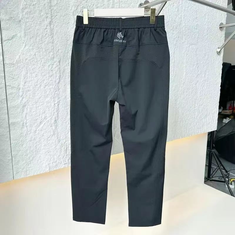 Férfi nyári, lélegző ultra vékony hálószövésű nadrág, casual sportos, laza szabású